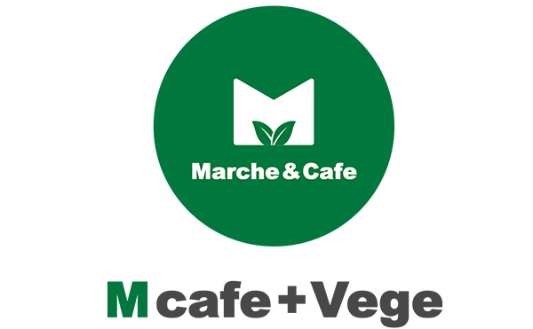Mcafe+Vege ロゴデザイン